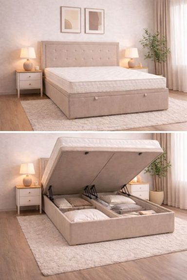 nos sommiers  et coffres de rangement